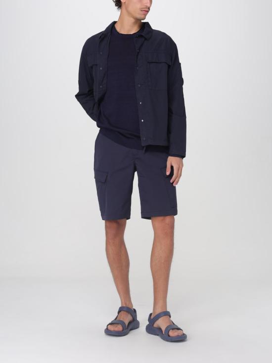 25FW 씨피 컴퍼니 스웨터 18CMKN195A110330A 886 Blue - C.P. COMPANY