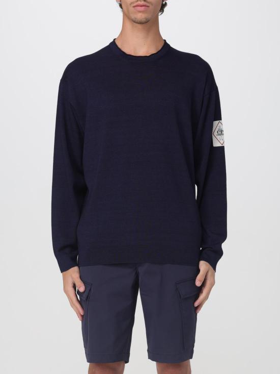 25FW 씨피 컴퍼니 스웨터 18CMKN195A110330A 886 Blue