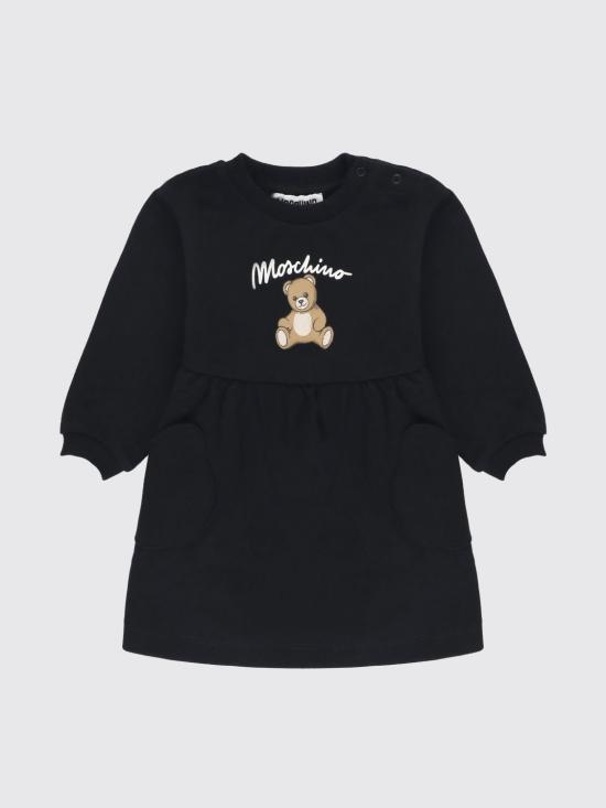 25FW [키즈] 모스키노 점프수트 MDV0CULCA40 60100 Black