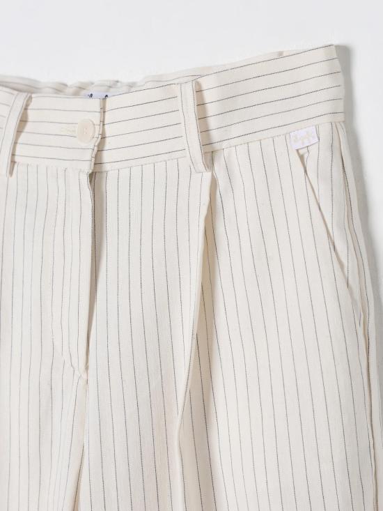 25FW [키즈] 일 구포 팬츠 P25PL441C1086 100 White - IL GUFO