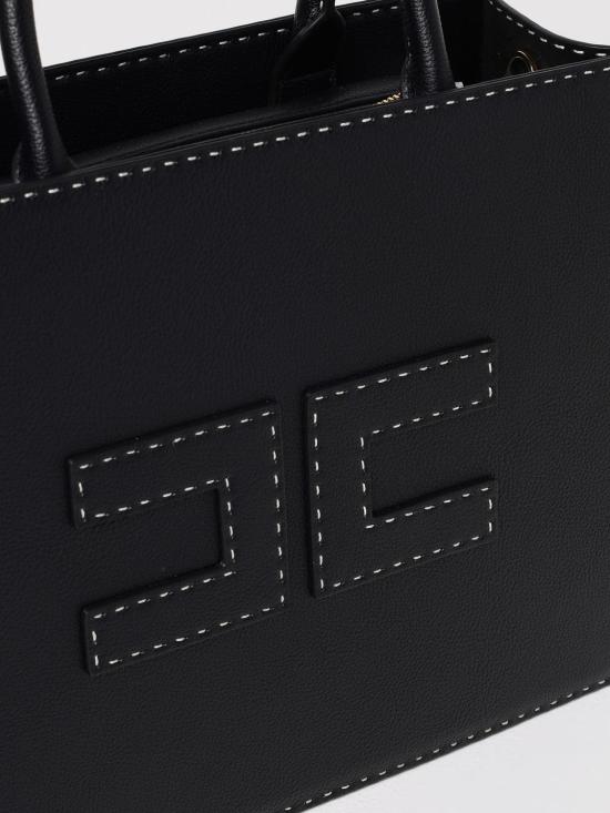 25FW 엘리자베타프랜치 토트백 BS09A 110 Black - ELISABETTA FRANCHI