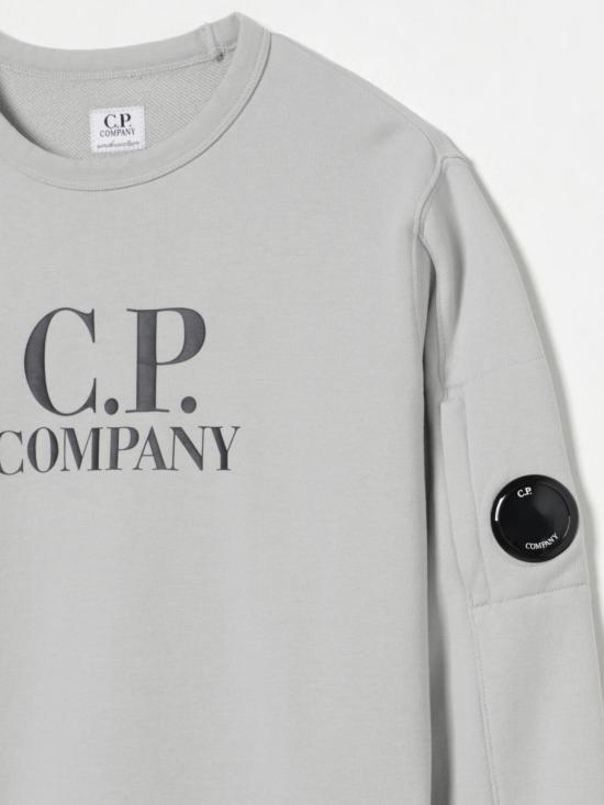 25FW [키즈] 씨피 컴퍼니 풀오버 CNF00BLCA69 10073 White - C.P. COMPANY