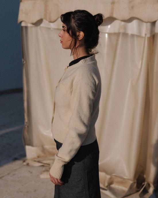  베이스레인지 가디건 Baserange Tier 카디건 Chaume Sand - BASERANGE