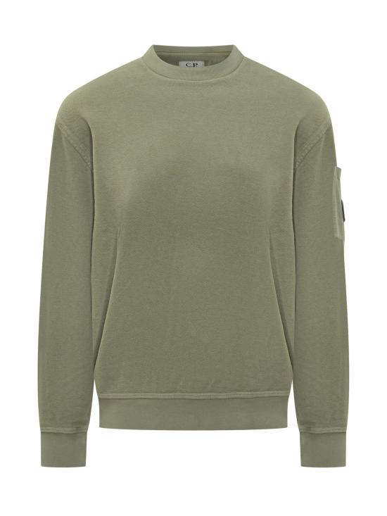 25FW 씨피 컴퍼니 긴팔 티셔츠 19CMSS249A006614G 612 SEAGRASS