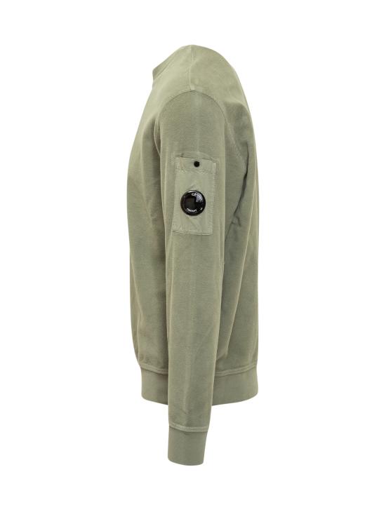 25FW 씨피 컴퍼니 긴팔 티셔츠 19CMSS249A006614G 612 SEAGRASS - C.P. COMPANY