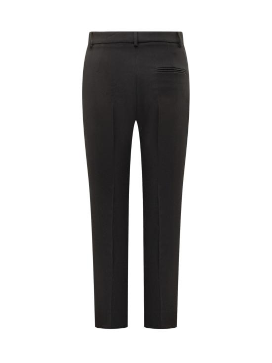 25FW 안다마네 스트레이트 팬츠 T180481ATNP0B8 999 BLACK - ANDAMANE