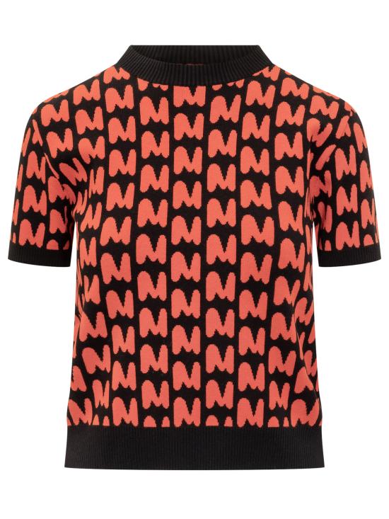 25FW 엠에스지엠 스웨터 3941MDM216257786 99 BLACK RED