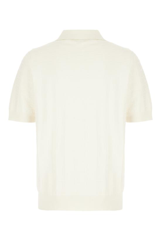 25FW 돌체앤가바나 폴로 티셔츠 GXZ15TJBSKE W0001 BIANCO NATURALE - DOLCE & GABBANA