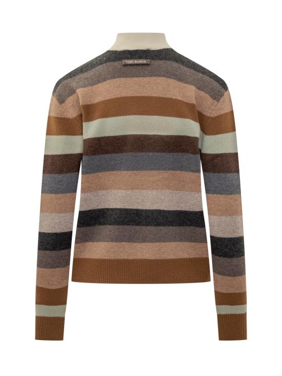 25FW 토리버치 메리노 울 터틀넥  174718 499 SAGE GREY - TORY BURCH