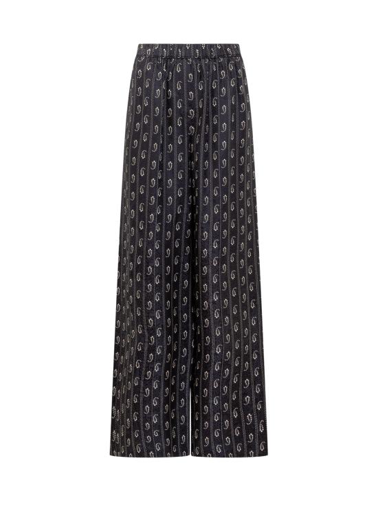 25FW 토리버치 스트레이트 팬츠 176383 476 NAVY PAISLEY