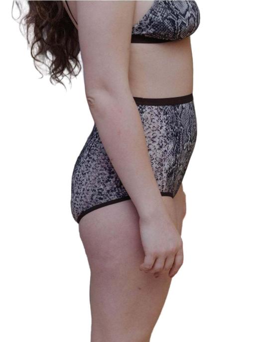  베이스레인지 팬티 하이웨이스트 벨 언더웨어 스네이크 - BASERANGE