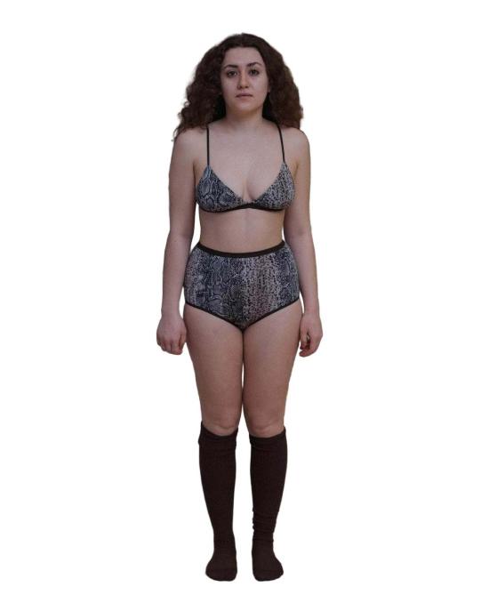  베이스레인지 팬티 하이웨이스트 벨 언더웨어 스네이크 - BASERANGE