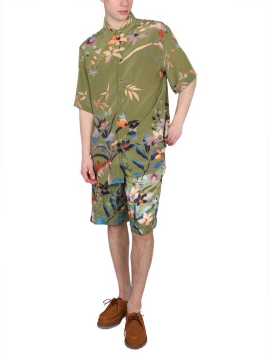 에트로 숏팬츠 1W774 41170500 Green - ETRO