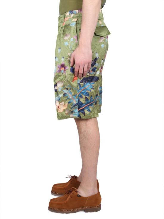  에트로 숏팬츠 1W774 41170500 Green - ETRO