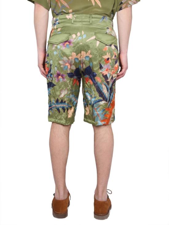  에트로 숏팬츠 1W774 41170500 Green - ETRO