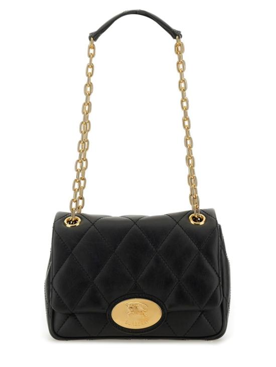 25FW 버버리 스몰 스트랜드 백 8111264 A1189 Black - BURBERRY