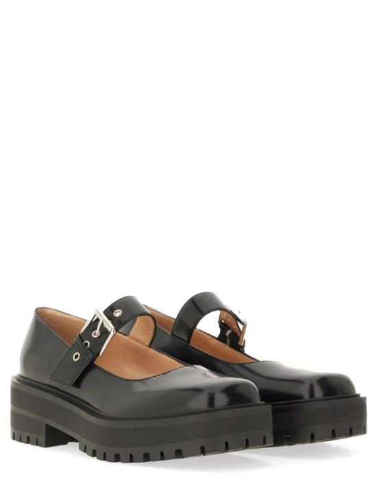  지안비토로시 플랫 슈즈 G22293 20GOMNERO Grey - GIANVITO ROSSI