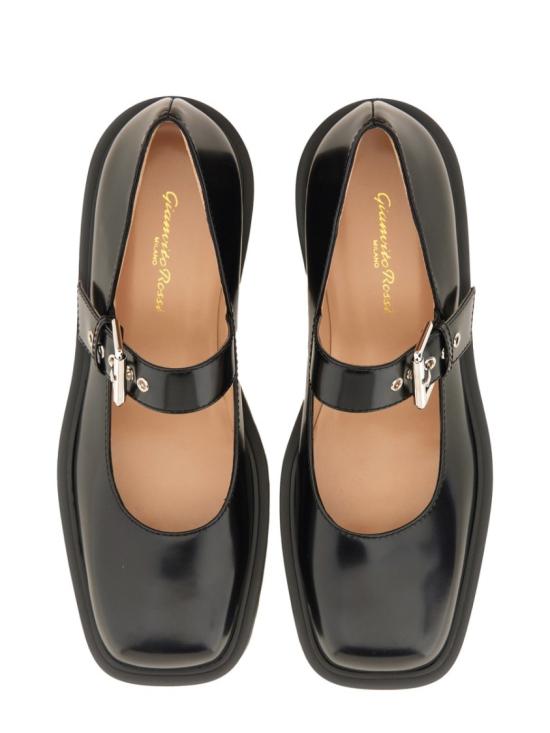  지안비토로시 플랫 슈즈 G22293 20GOMNERO Grey - GIANVITO ROSSI