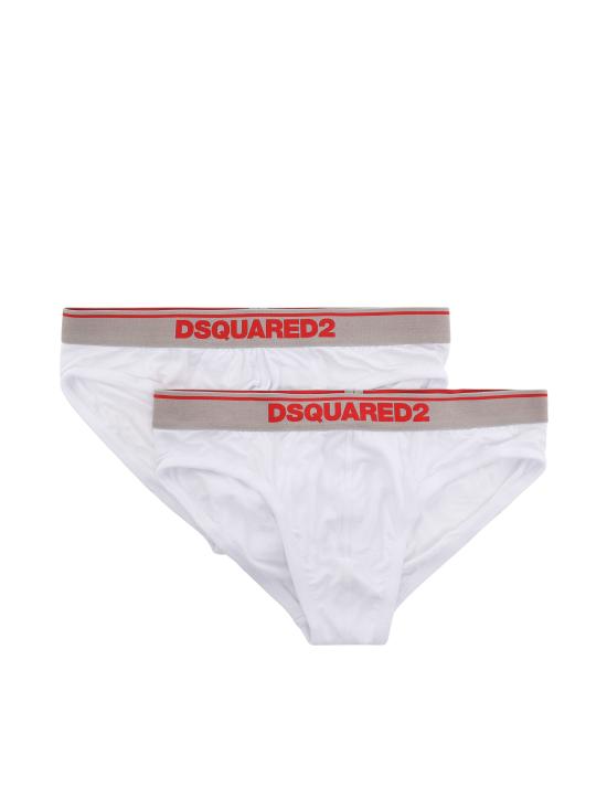 25FW 디스퀘어드2 팬티 DCX61005 White - DSQUARED2