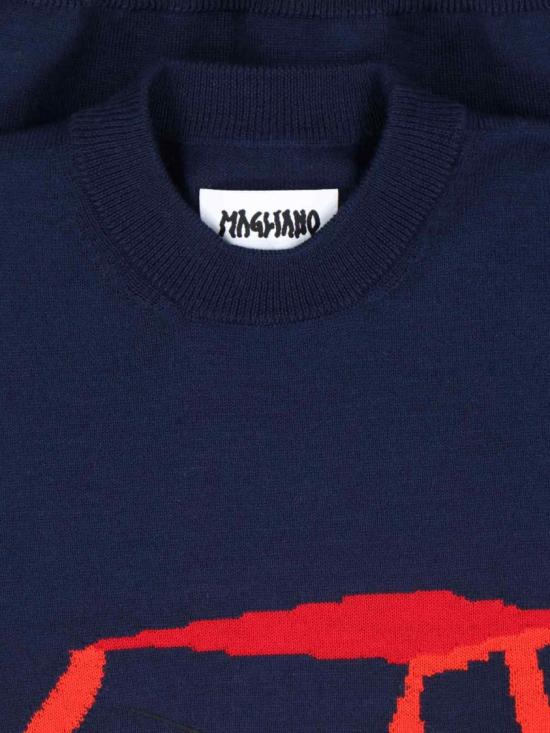25FW 마리아노 스웨터 MGFW25SW060733343 Blue - MAGLIANO