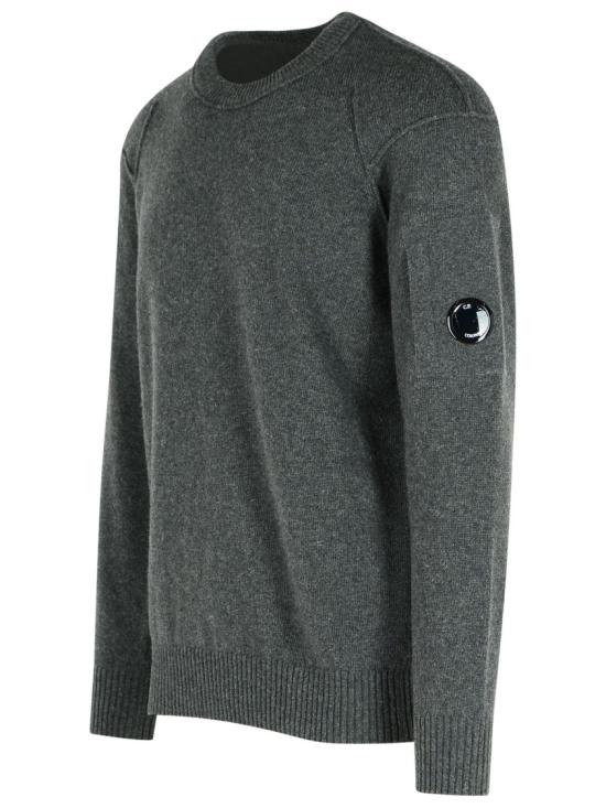 25FW 씨피 컴퍼니 램스울 GRS 크루넥 렌즈 스웨터 19CMKN707A 110149A 978 Grey - C.P. COMPANY