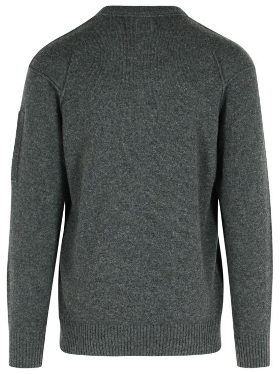 25FW 씨피 컴퍼니 램스울 GRS 크루넥 렌즈 스웨터 19CMKN707A 110149A 978 Grey - C.P. COMPANY