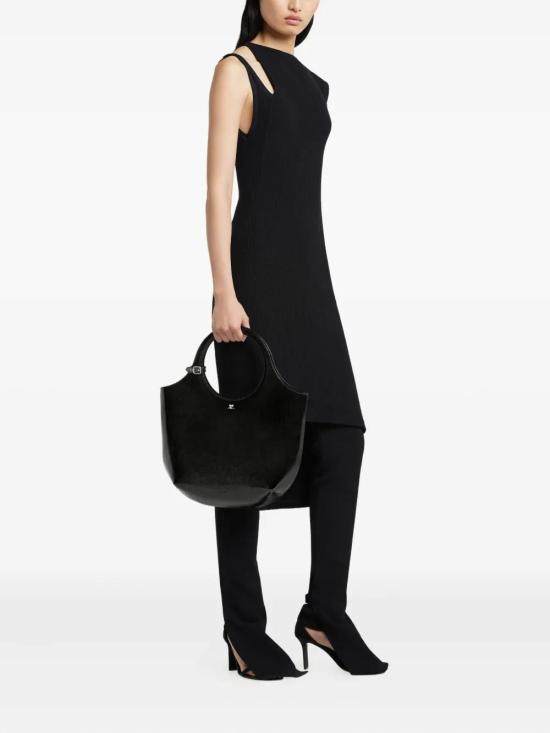 25FW 쿠레쥬 토트백 425GSA116CR00439999 BLACK - COURREGES