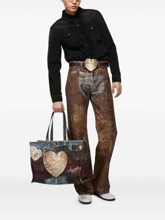 25FW 아크네 스튜디오 토트백 C10244AIL BLUE - ACNE STUDIOS