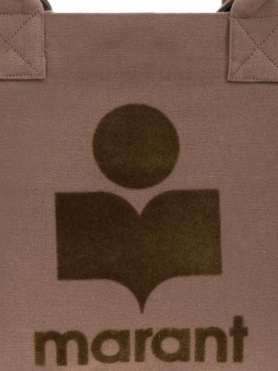 25FW 이자벨마랑 YENKY 옌키 로고 토트백 PM0062FAA1X18M67KI KHAKI - ISABEL MARANT