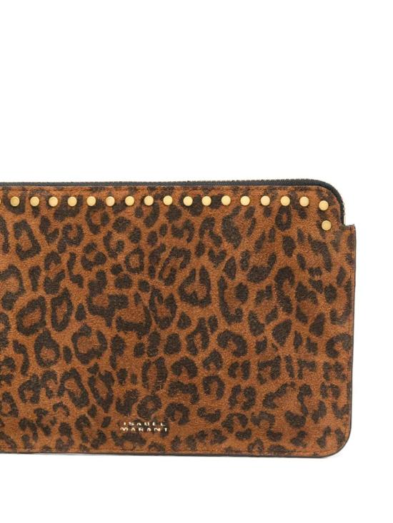 25FW 이자벨마랑 클러치/파우치 MP0062FAC3C21M99LE LEOPARD - ISABEL MARANT
