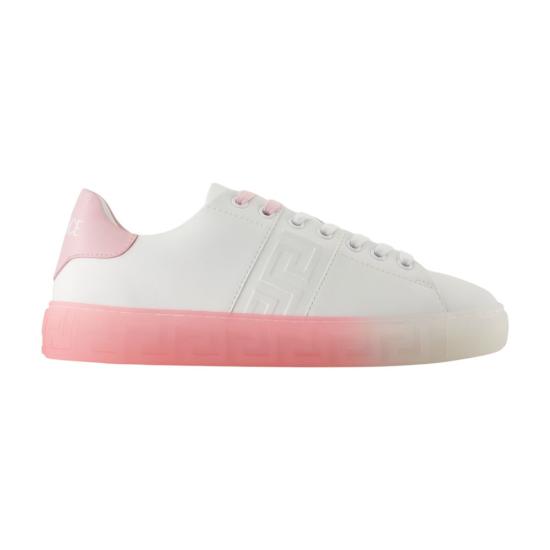 25FW 베르사체 스니커즈 10135681A151742WL90 2WL90WHITEPASTELPINK
