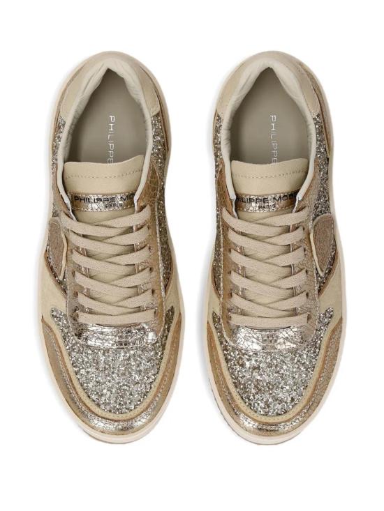 25FW 필립모델 스니커즈 VNLDMG01 METALGLITTERPLATINUM - PHILIPPE MODEL
