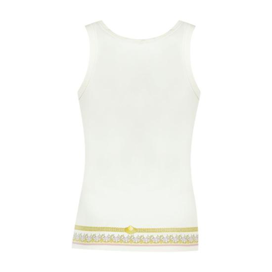 25FW 베르사체 반팔 티셔츠 10211021A154095K640 5K640EGGSHELLMULTICOLOR