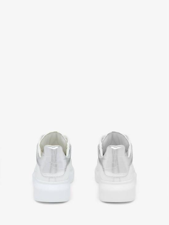 25FW 알렉산더 맥퀸 오버사이즈드 스니커즈 553770WIAH09081 WHITE - ALEXANDER MCQUEEN