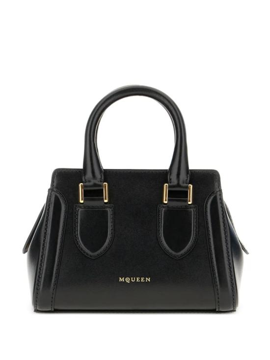 25FW 알렉산더 맥퀸 토트백 8271201MAAC1000 BLACK
