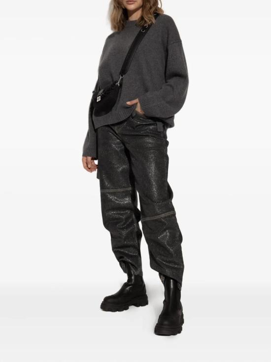 25FW 가니 미드 첼시 부츠 S3238099 BLACK - GANNI