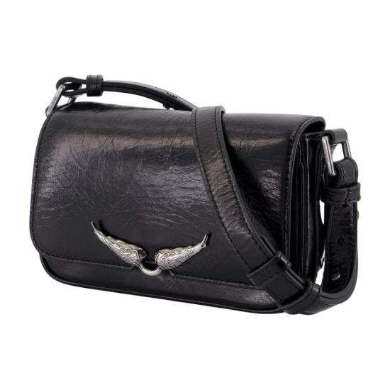 25FW 자딕앤볼테르 크로스백 LWBA04019011 BLACK - ZADIG & VOLTAIRE