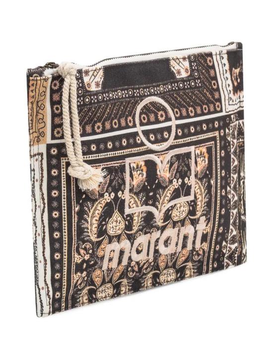 25SS 이자벨마랑 클러치/파우치 PO0046FAC1X11M01BK BLACK - ISABEL MARANT