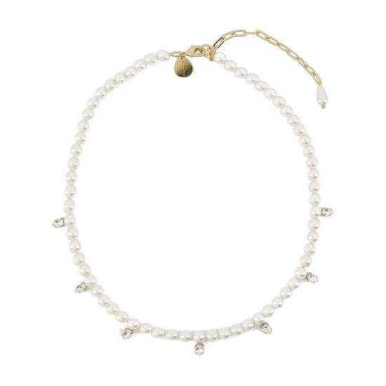 24FW 시몬로샤 목걸이/팬던트 NKS650913 PEARLCRYSTAL