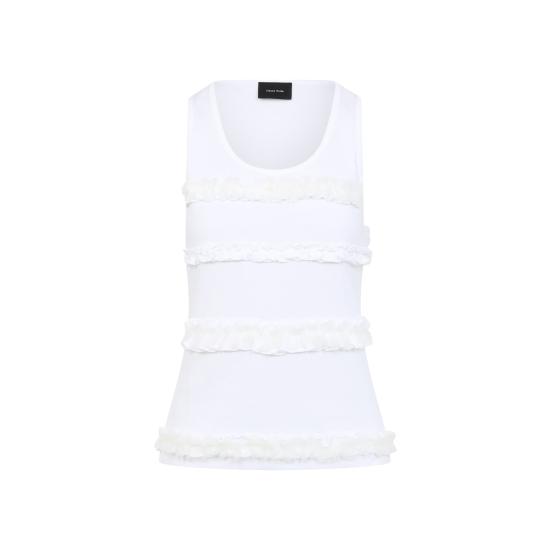 25SS 시몬로샤 반팔 티셔츠 53450553 WHITE
