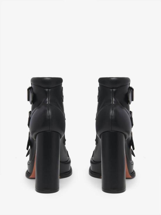 25SS 알렉산더 맥퀸 힐/펌프스 821450WIAES1065 BLACK - ALEXANDER MCQUEEN