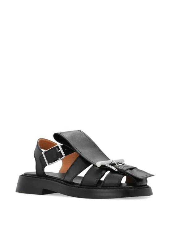 25SS 알렉산더 맥퀸 샌들 814293WHACC1064 BLACK - ALEXANDER MCQUEEN