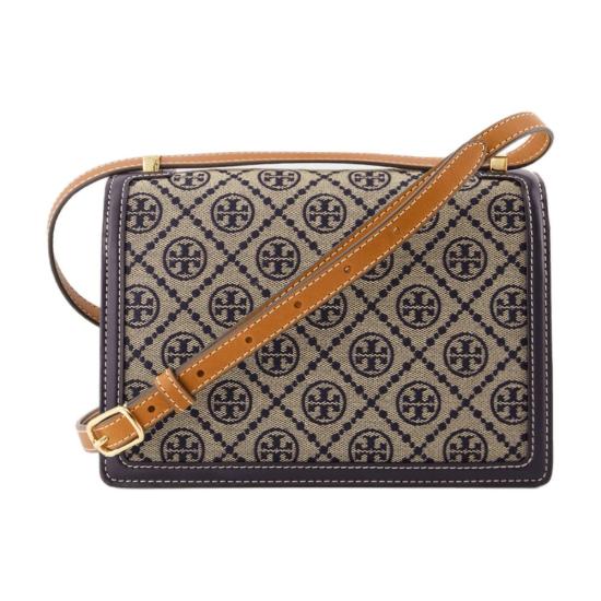  토리버치 T 모노그램 숄더백 158526405 BLUE - TORY BURCH