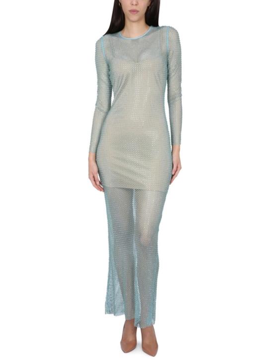  셀프 포트레이트 롱 원피스 SS23 150X GREEN Green - SELF PORTRAIT