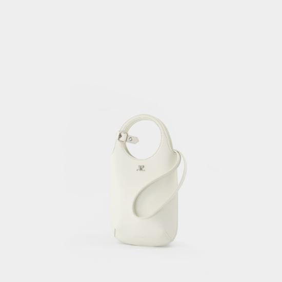 25SS 쿠레쥬 클러치/파우치 225GSA178CR00650011 WHITE - COURREGES