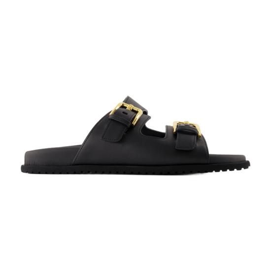 25SS 돌체앤가바나 샌들 CQ0632AS73880999 BLACK