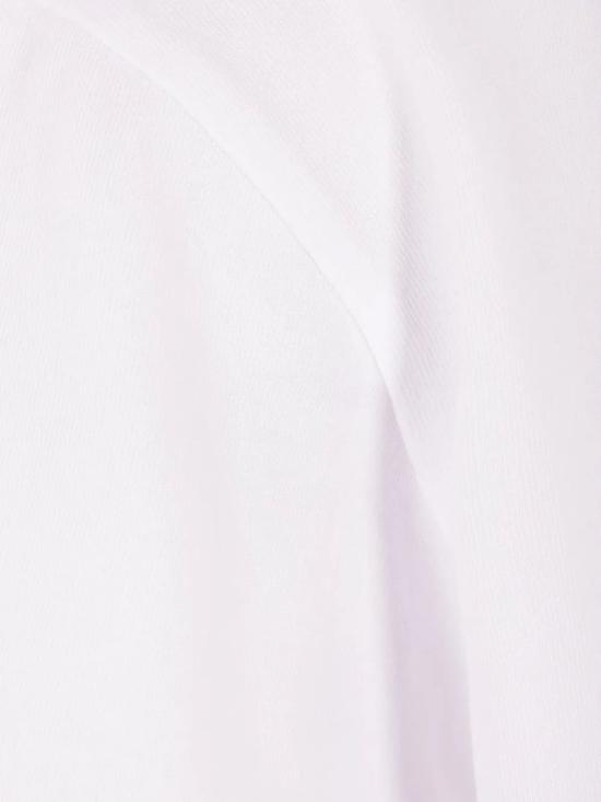 25SS 메종키츠네 자수 오버사이즈 티셔츠 OM00122KJ0119P100 WHITE - MAISON KITSUNE