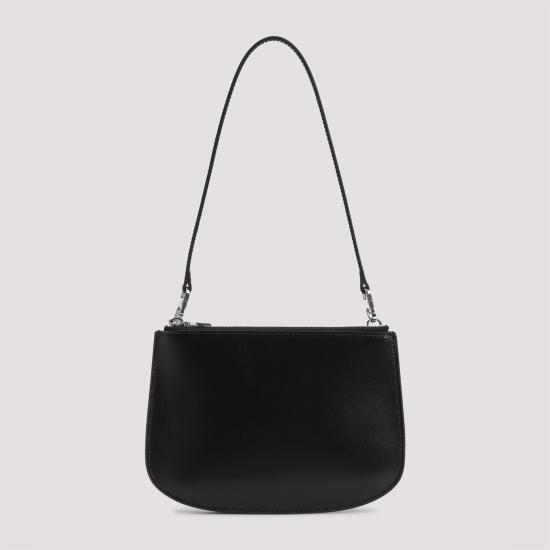 25SS 디젤 1DR 트윈-더블-파우치 프린티드 레더 숄더백 X10330PR818T8013 BLACK - DIESEL