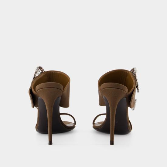 25SS 쥬세페자노티 뮬/슬리퍼 I400040005 BROWN - GIUSEPPE ZANOTTI