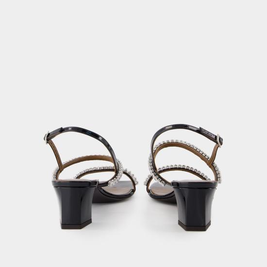 25SS 쥬세페자노티 뮬/슬리퍼 I400019004 BLACK - GIUSEPPE ZANOTTI